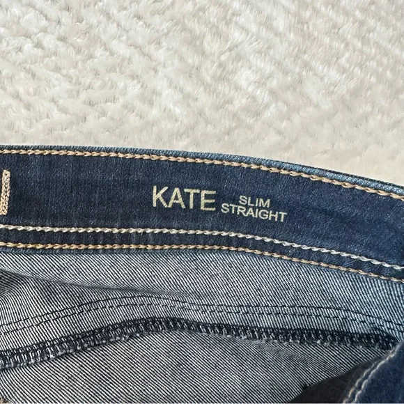 DL1961 Kate Slim Straight Denim, Twilight, size 29 - Picture 3 of 13